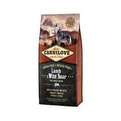 Carnilove Complete Grain Free Adult Dry Dog Food Lamb and Wild Boar
